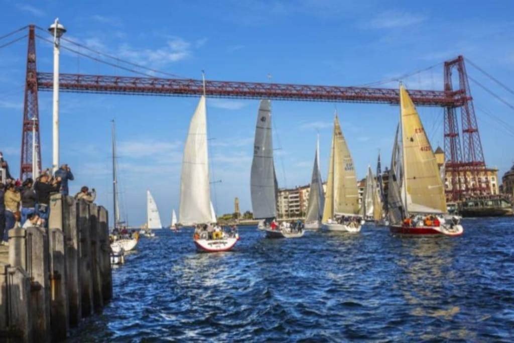 Apartamento Puente Colgante Getxo Exterior foto